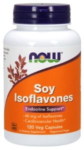 Soy Isoflavones (120 Vcaps 150 mg) NOW Foods